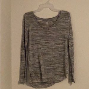 Grey long sleeve shirt